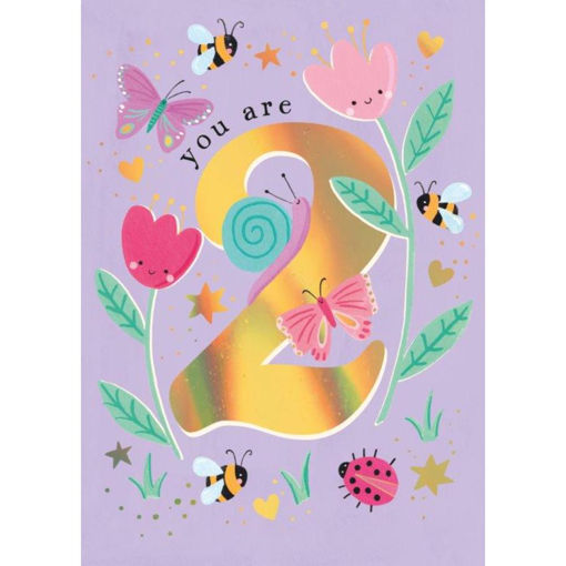 Picture of YOU ARE 2 BIRTHDAY CARD